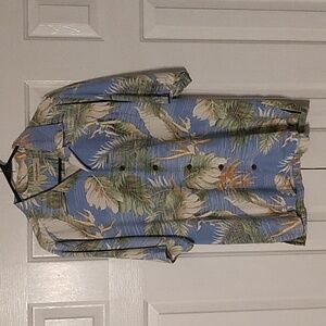 Tommy Bahama Vintage 100% Silk Hawian/Camp Shirt Sz. Large